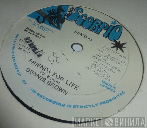 Dennis Brown - Friends For Life