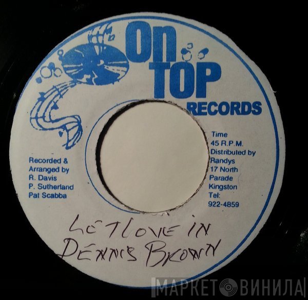 Dennis Brown  - Let Love In