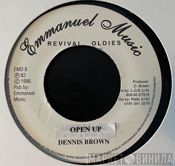 Dennis Brown  - Open Up