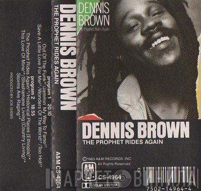 Dennis Brown  - The Prophet Rides Again