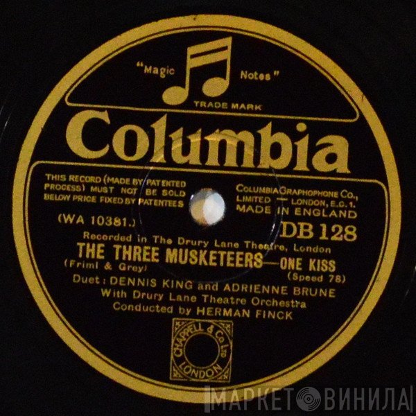 Dennis King , Adrienne Brune - The Three Musketeers - One Kiss / Your Eyes