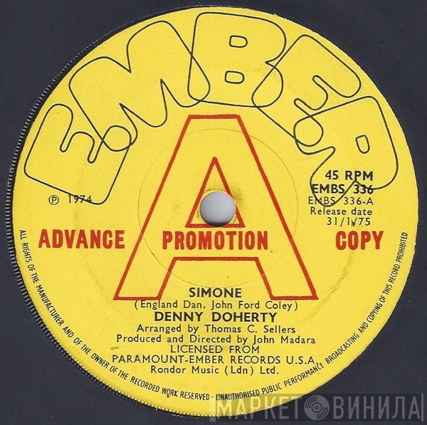 Denny Doherty  - Simone
