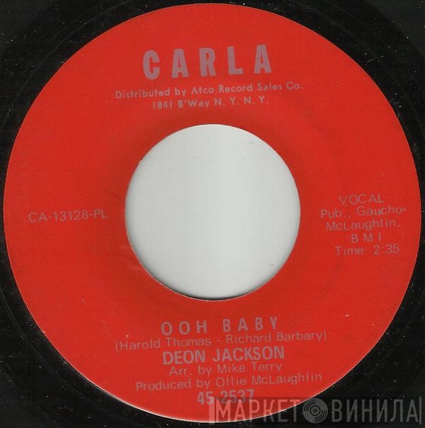 Deon Jackson - Ooh Baby / All On A Sunny Day