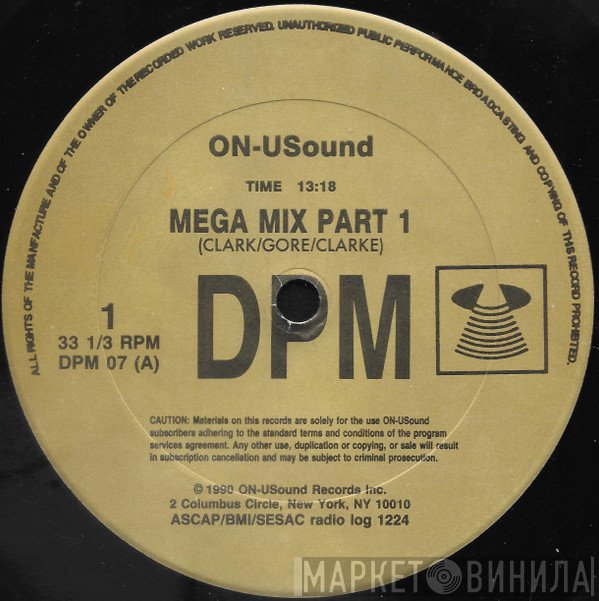 Depeche Mode  - Mega Mix Part 1 / Mega Mix Part 2