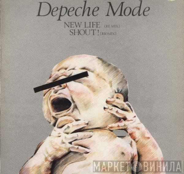 Depeche Mode  - New Life (Re Mix) / Shout! (Rio Mix)