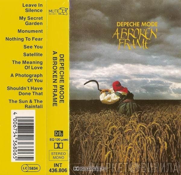 Depeche Mode  - A Broken Frame