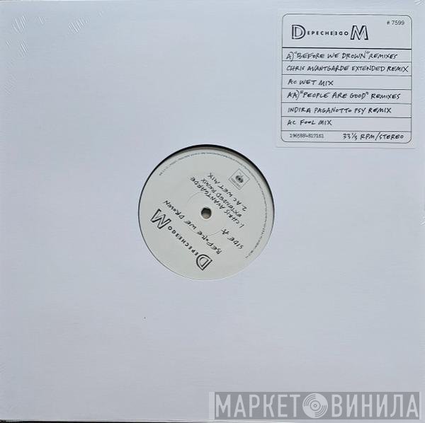 Depeche Mode - Before We Drown (Remixes) / People Are Good (Remixes)
