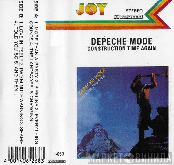 Depeche Mode  - Construction Time Again