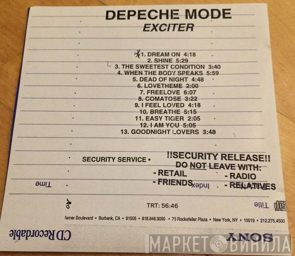 Depeche Mode  - Exciter