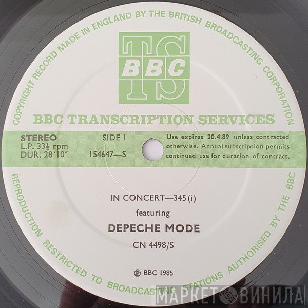 Depeche Mode  - In Concert - 345