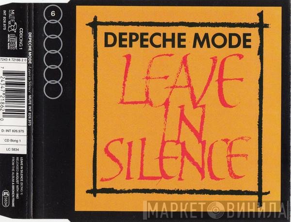Depeche Mode  - Leave In Silence