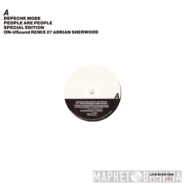 Depeche Mode - People Are People (ON-USound Remix By Adrian Sherwood)