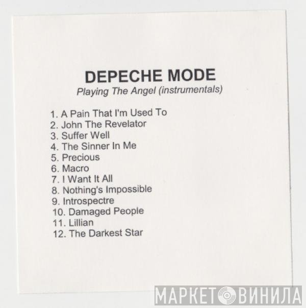 Depeche Mode  - Playing The Angel (Instrumentals)