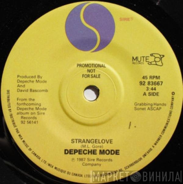 Depeche Mode  - Strangelove
