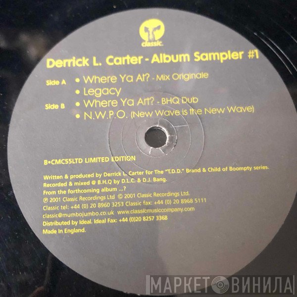 Derrick Carter  - Album Sampler #1