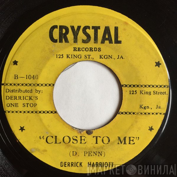 Derrick Harriott - Close To Me / Another Lonely Night
