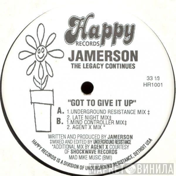 Derrick Jamerson - Got To Give It Up