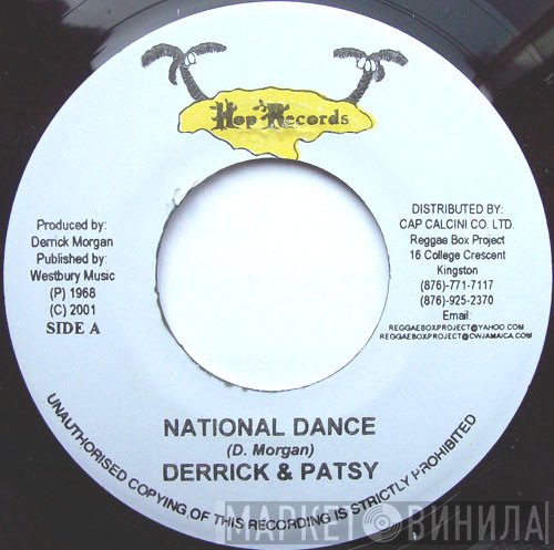 Derrick Morgan, Derrick And Patsy - National Dance / Let Me Go