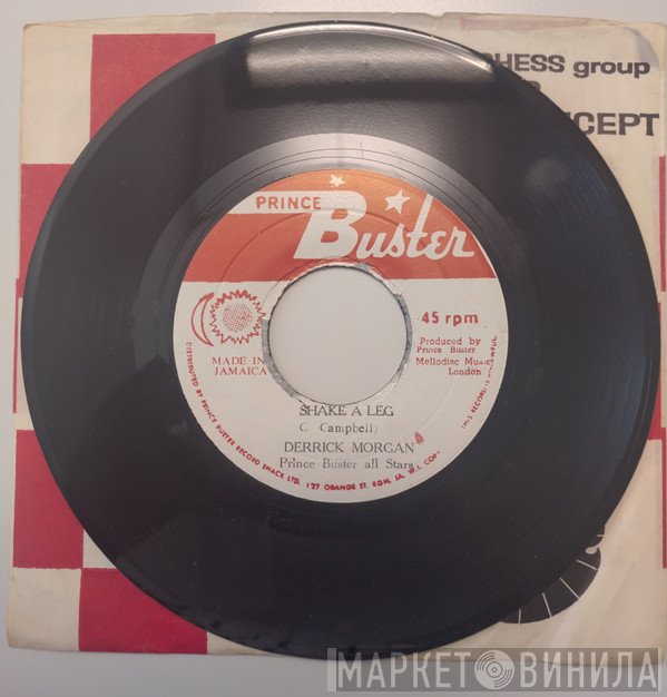 Derrick Morgan, Prince Buster's All Stars - Shake A Leg / War Paint