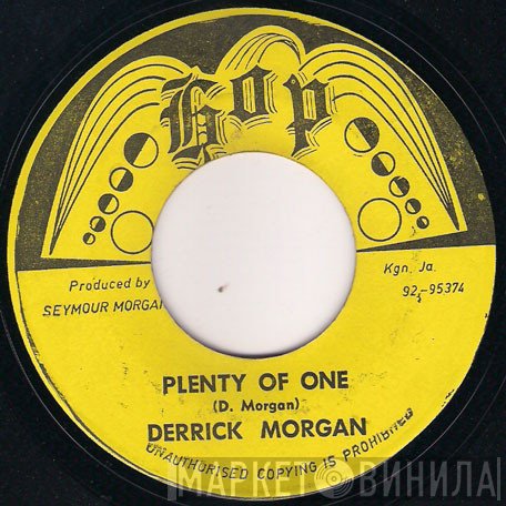 Derrick Morgan - Plenty Of One