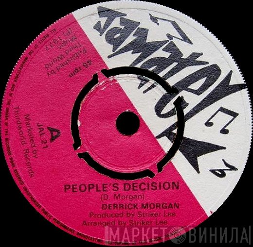 Derrick Morgan, The Aggrovators - People's Decision