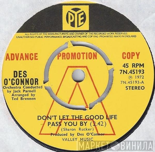 Des O'Connor - Don't Let The Good Life Pass You By