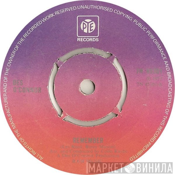 Des O'Connor - Remember