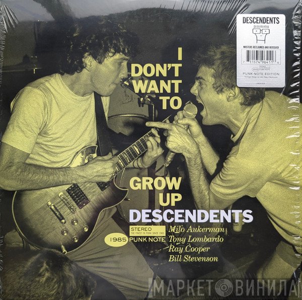 Descendents - I Don't Want To Grow Up