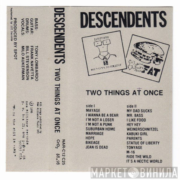 Descendents  - Two Things At Once