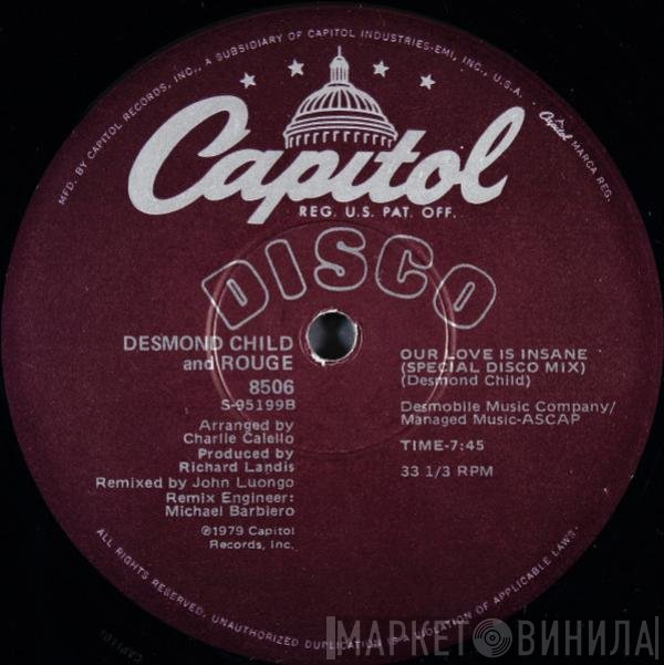 Desmond Child And Rouge - Our Love Is Insane