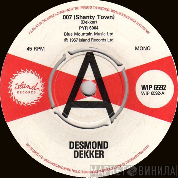Desmond Dekker, Hopeton Lewis, Derrick Morgan - 007 (Shanty Town) / Cool Collie / Judge Dread In Court