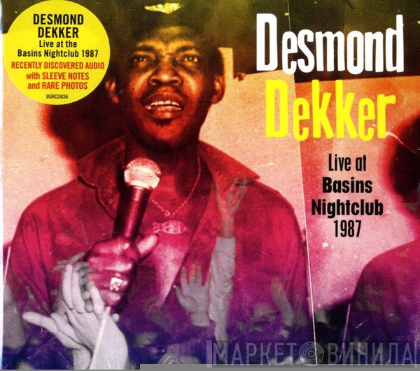 Desmond Dekker - Live At Basins Nightclub 1987