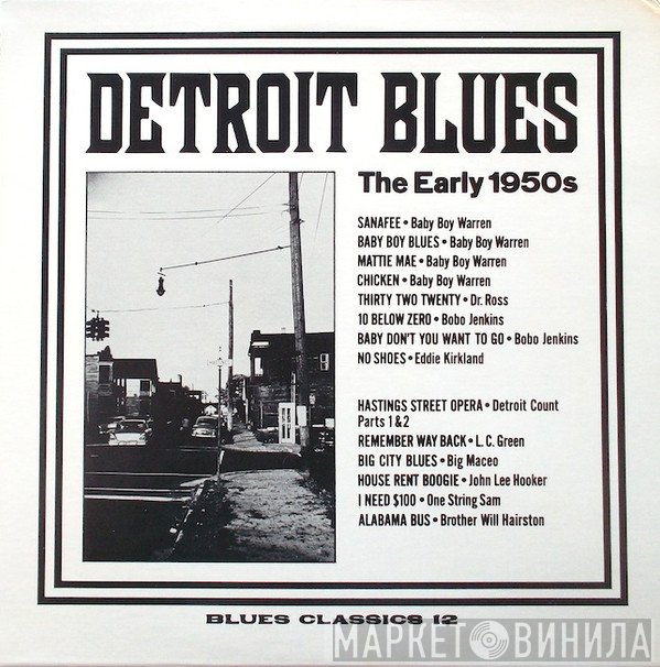  - Detroit Blues - The Early 1950s