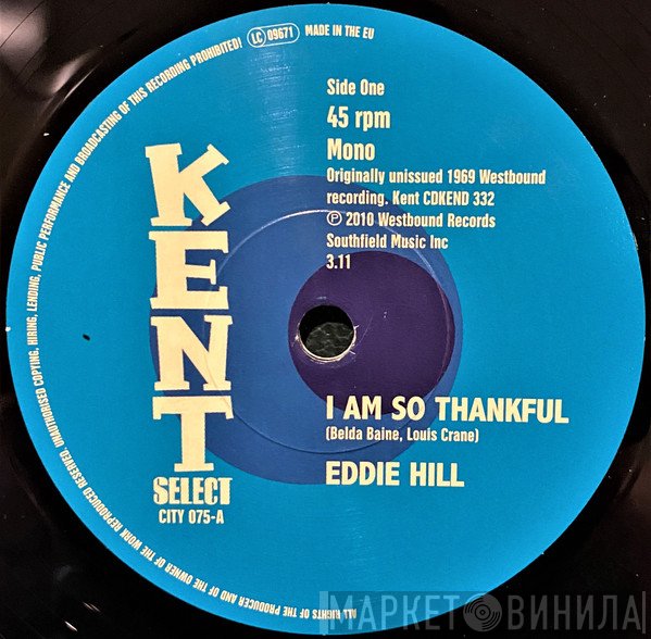 Detroit Emeralds, Eddie Hill  - I Am So Thankful / Long Live The King
