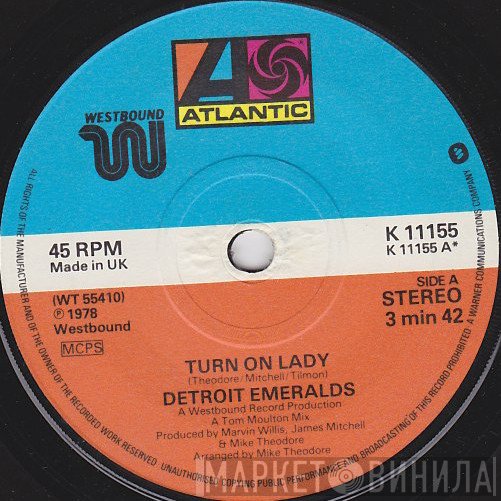 Detroit Emeralds - Turn On Lady