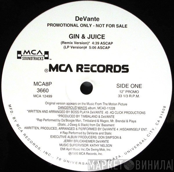 Devante Swing - Gin & Juice