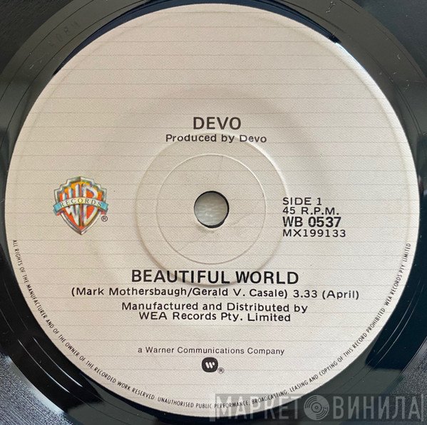 Devo  - Beautiful World