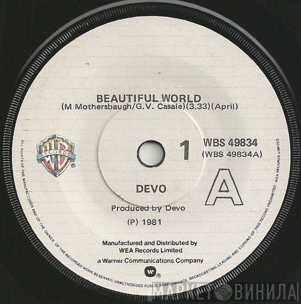 Devo  - Beautiful World