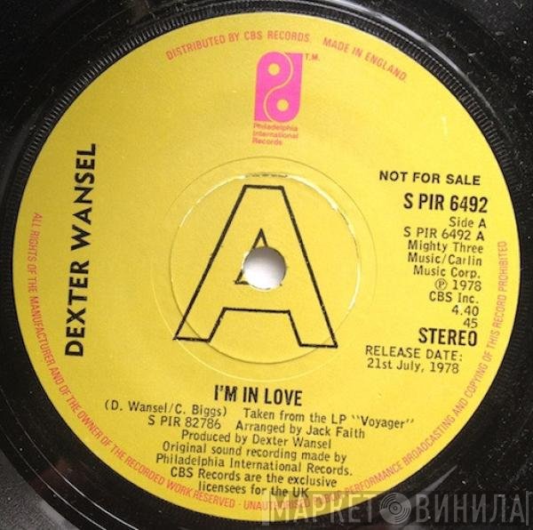 Dexter Wansel - I'm In Love / Solutions