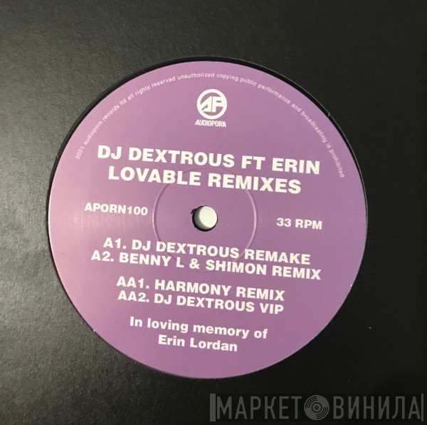Dextrous Ft. Erin Lordan  - Lovable Remixes