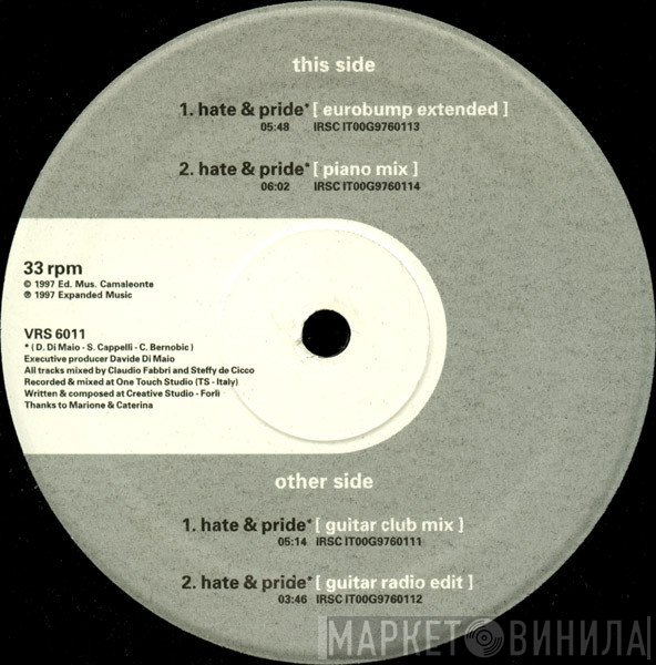 Di.Ma - Hate & Pride