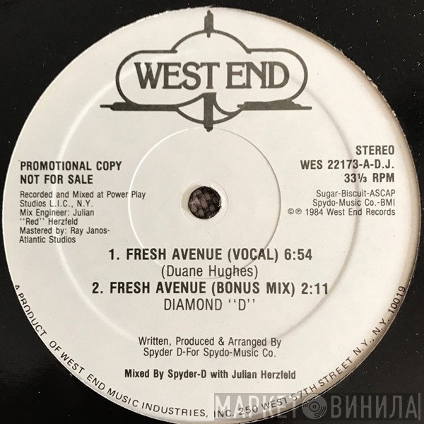 Diamond D  - Fresh Avenue