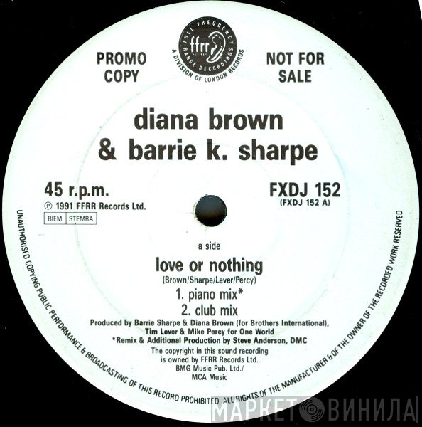 Diana Brown & Barrie K Sharpe - Love Or Nothing