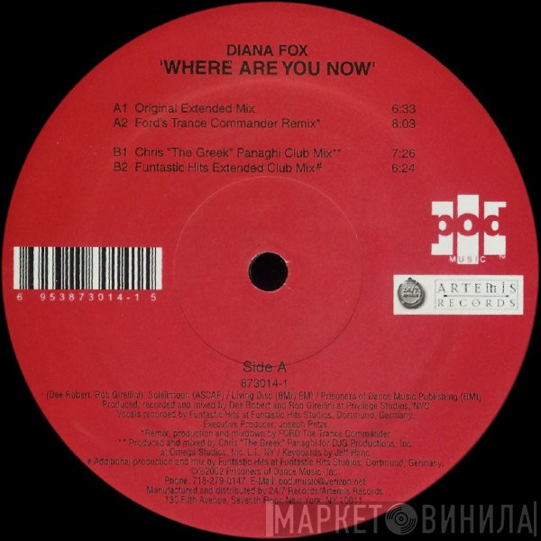 Diana Fox - Where Are You Now