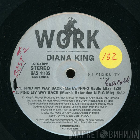 Diana King  - Find My Way Back