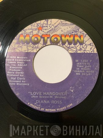 Diana Ross - Love Hangover / Kiss Me Now