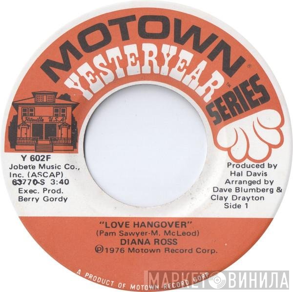 Diana Ross - Love Hangover / One Love In My Lifetime