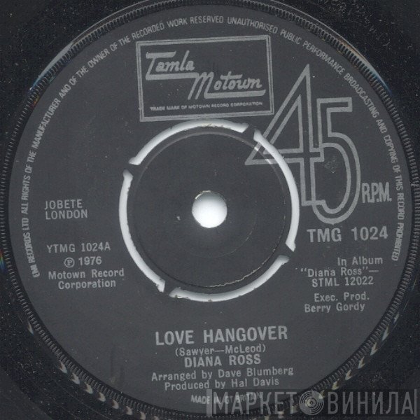 Diana Ross - Love Hangover