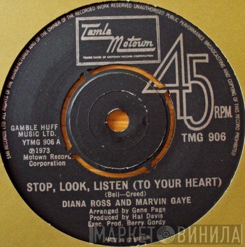 Diana Ross, Marvin Gaye - Stop, Look, Listen (To Your Heart)