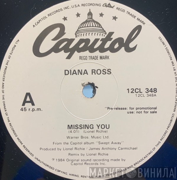 Diana Ross - Missing You